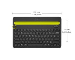 Logitech K480 Bluetooth Keyboard for Multi Device