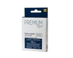 Premium Tape Ruban cassette Brother Brother TZ-231 NOIR / BLANC 12mm compatible