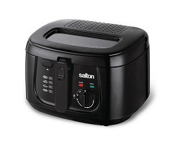 Salton DF12040BK 2.5L 1500W Insulating Oil Fryer - NEW