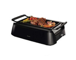 Philips HD6371/94R Indoor Barbecue Grill (Smokeless)