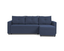 Bruno Reversible sofa bed (dark blue)