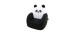 Baby Care Canapé pour Enfants en Cuir Soffkin - Panda