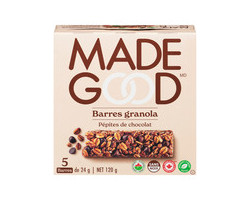 Made Good Barres granola au chocolat biologiques