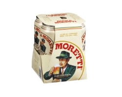 Birra Moretti Bière en canette - 4.6% alcool