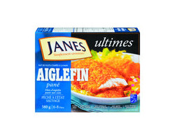 Jane's Filets d'aiglefin panés non cuits