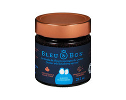 Bleu & Bon Confiture de bleuets sauvages