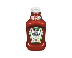 Heinz Ketchup aux tomates...