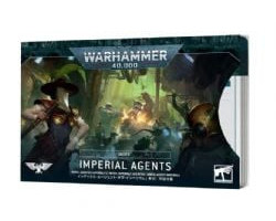 Warhammer 40k -  index cards (anglais) -  imperial agents