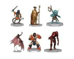 Pathfinder battles -  danger island denizens - 6 collectible miniatures -  fists of the ruby phoenix