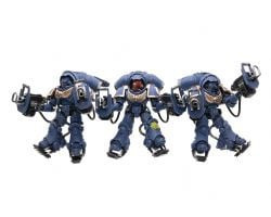 Warhammer 40k -  figurine de ultramarines primaris inceptors - échelle 1/18 -  joytoy