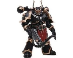 Warhammer 40k -  figurine de chaos space marine c 03 - échelle 1/18 -  joytoy