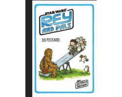 Star wars -  rey and pals: 30 postcards