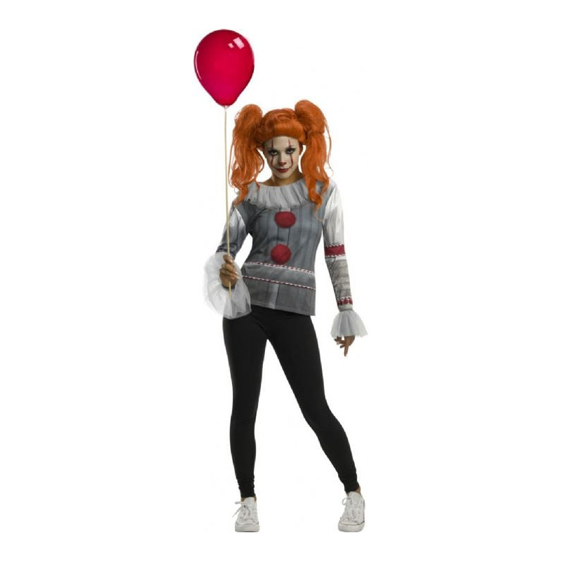 ça -  trousse à costume & maquillage pennywise (adulte)