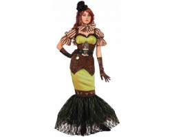 Steampunk -  costume de fée sirène steampunk (adulte)