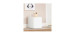 South Shore Table de Nuit / Tabouret pour Enfants - Sweedi Blanc