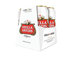Stella Artois Bière en canette - 5.2% alcool