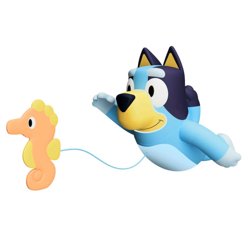 Tomy Jouet de Bain Bluey avec Hippocampe