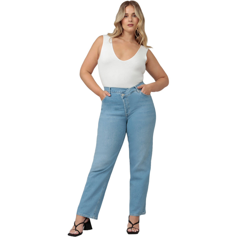 Baker high-rise crossover jeans - Women's