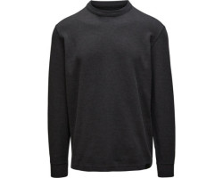 Waffle Knit Thermal Crew Neck Sweater - Men's