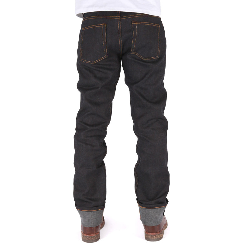 Naked & Famous Jeans Weird Guy - Deep Indigo Stretch Selvedge - Homme