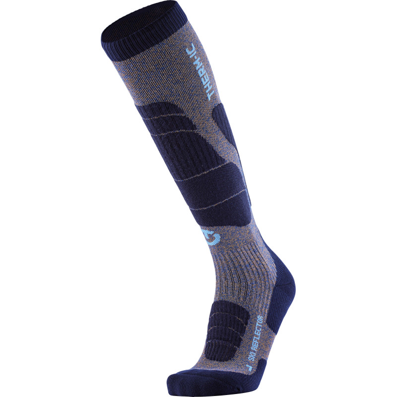 Ski Merino Reflector Warm Merino Ski Socks - Men's