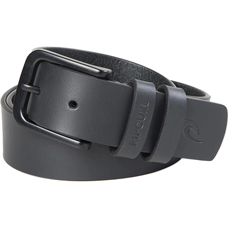 Cut-out leather belt - Men