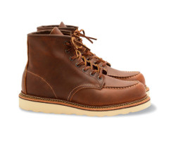 Classic Moc 6-inch Boots in Copper Rough and Tough Leather - Men's