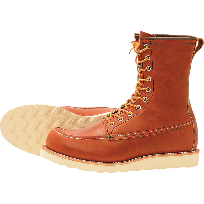 Red Wing Shoes Bottes 8 pouces Classic Moc Toe Oro Legacy - Homme