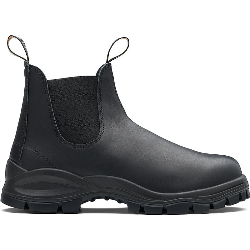 2240 - Black notched sole boot - Unisex