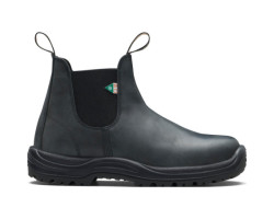 181 - Waxy rustic black work and safety boot - Unisex