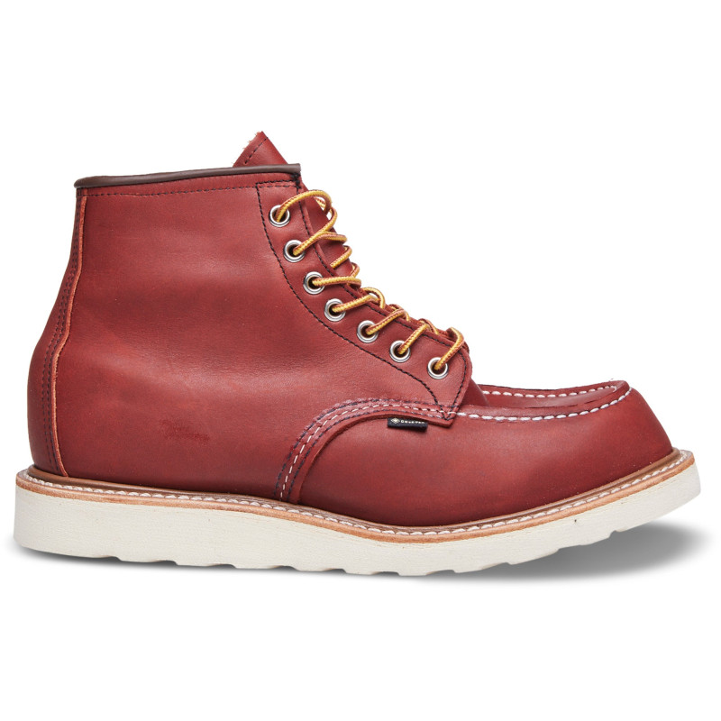 Red Wing Shoes Bottes en cuir classique Moc Russet Taos 6 pouces GTX - Homme