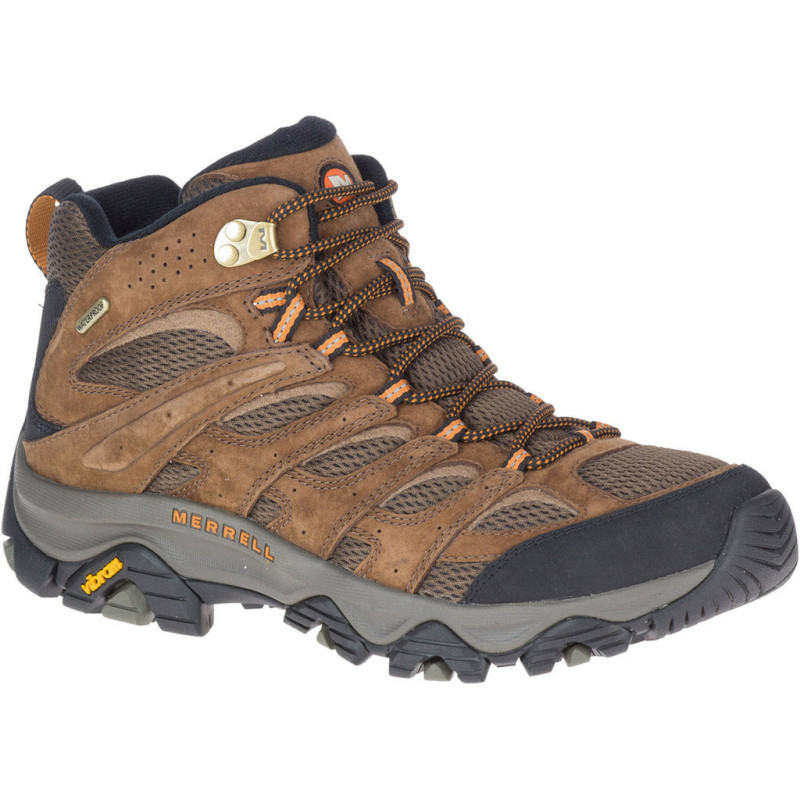 Merrell Chaussures imperméables Moab 3 Mid - Large - Homme