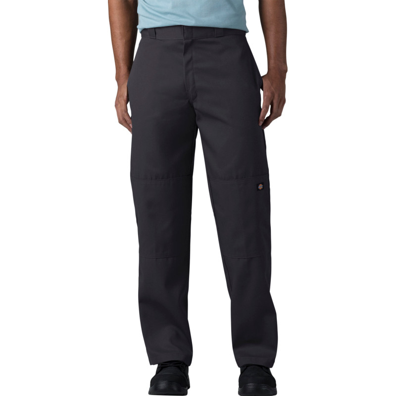 Loose work pants with double knees - Men