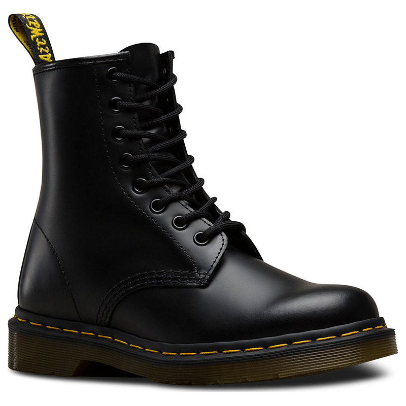 Dr. Martens Bottes en cuir 1460 Smooth à 8 œillets - Unisexe