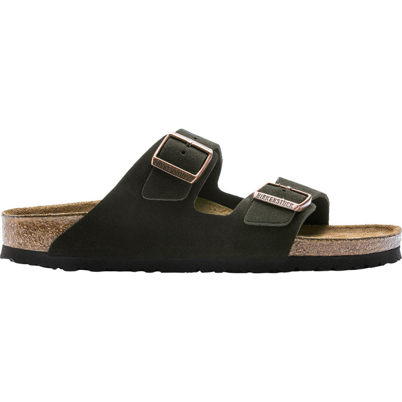 Arizona Sandals Soft suede leather foot bed [Narrow] - Unisex