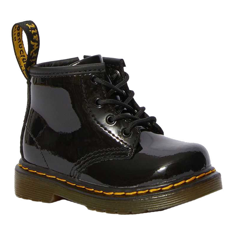 1460 Patent Leather Lace-Up Boots - Infant