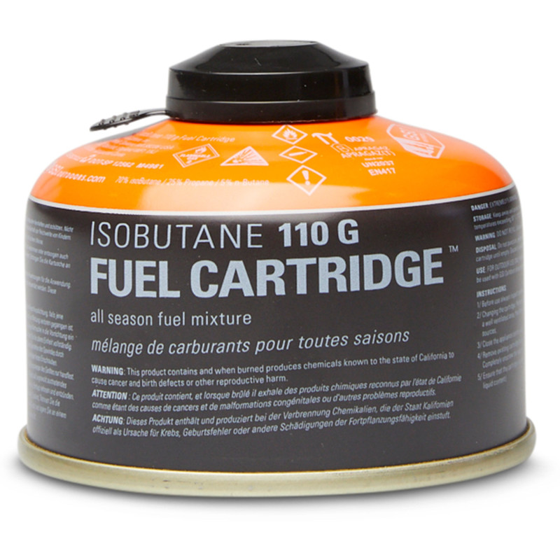 GSI Outdoors Cartouche de combustible Isobutane 110 g