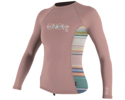 O'Neill Wetsuits, LLC T-shirt à maillot de surf manche longues Premium Skins - Fille