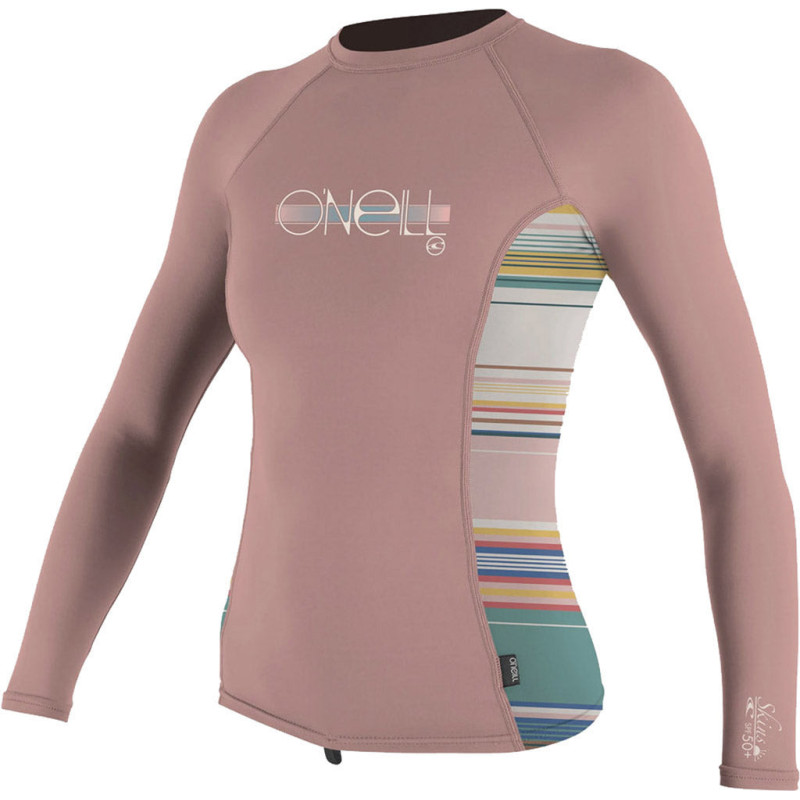 O'Neill Wetsuits, LLC T-shirt à maillot de surf manche longues Premium Skins - Fille