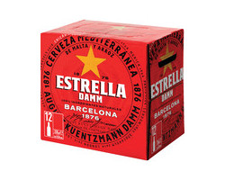 Estrella Damm Bière Lager en bouteille - 5.4% alcool