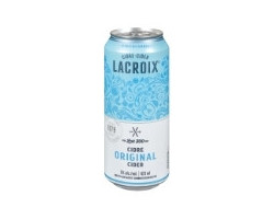 Lacroix Lot 300 Cidre original en canette - 5% alcool
