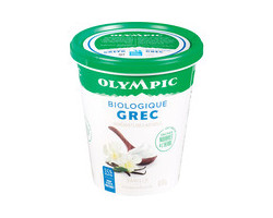 Olympic Yogourt grec à la vanille 3.5 % m.g. biologique