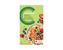 Compliments biologique Barres granola aux petits fruits d'été