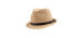 Carl Leather Trim Fedora Hat - Unisex