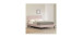 Maliza Full Upholstered Double Bed - Pale Pink