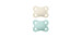 Mam Matte Orthodontic Pacifier 0-6 months Pack of 2 - Aqua