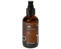 Oil – 100% organic cold pressed body and bath oil