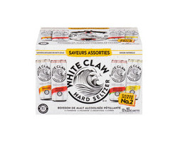 White Claw Boisson de malt alcoolisée caisse mixte no 2 en ca...