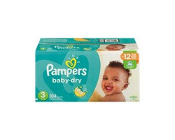 Pampers Baby Dry Couches...
