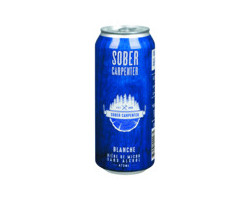Sober Carpenter Bière blanche en canette - sans alcool